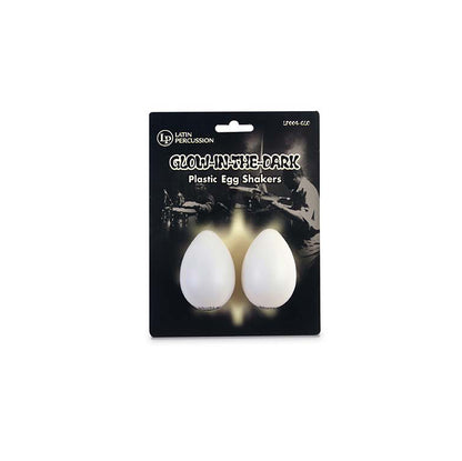 Latin Percussion LP004-GLO Egg Shaker Pair - Glow in the Dark