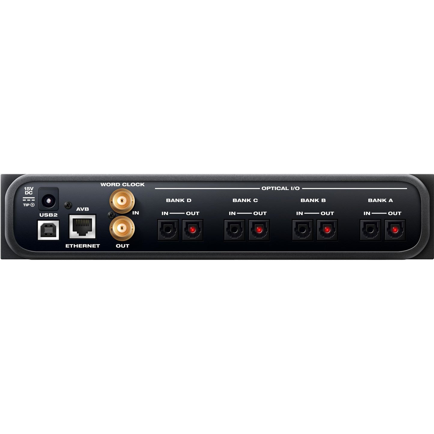 Motu LP32 USB2 / AVB Ethernet ADAT Lightpipe Audio Interface with DSP
