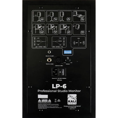 Kali Audio LP-6 6.5" Powered Studio Monitor - Black