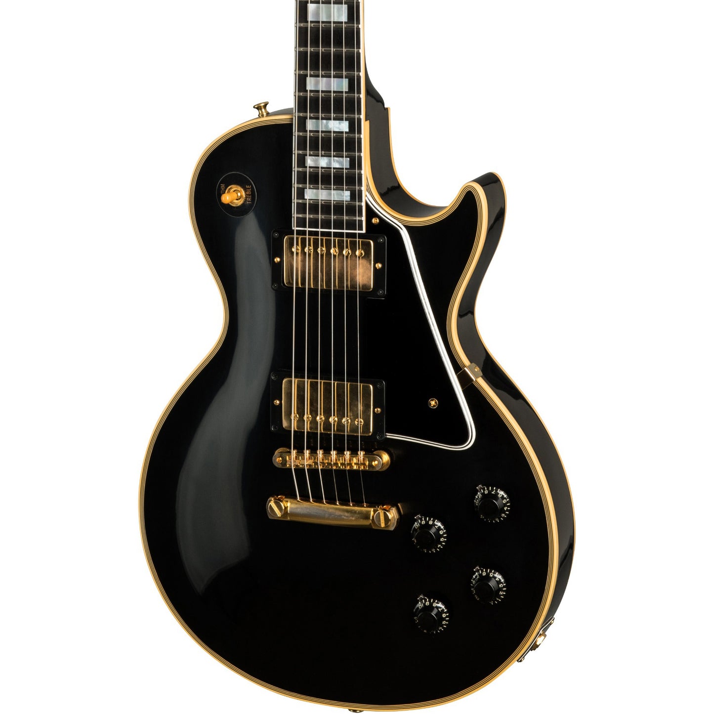 Gibson 1957 Les Paul Custom Reissue 2-Pickup VOS Electric Guitar - Ebony