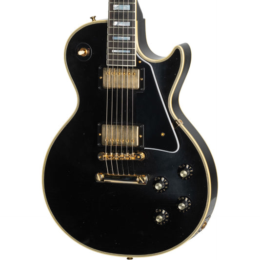 Gibson 1968 Les Paul Custom Reissue Electric Guitar - Ultra Light Aged Ebony