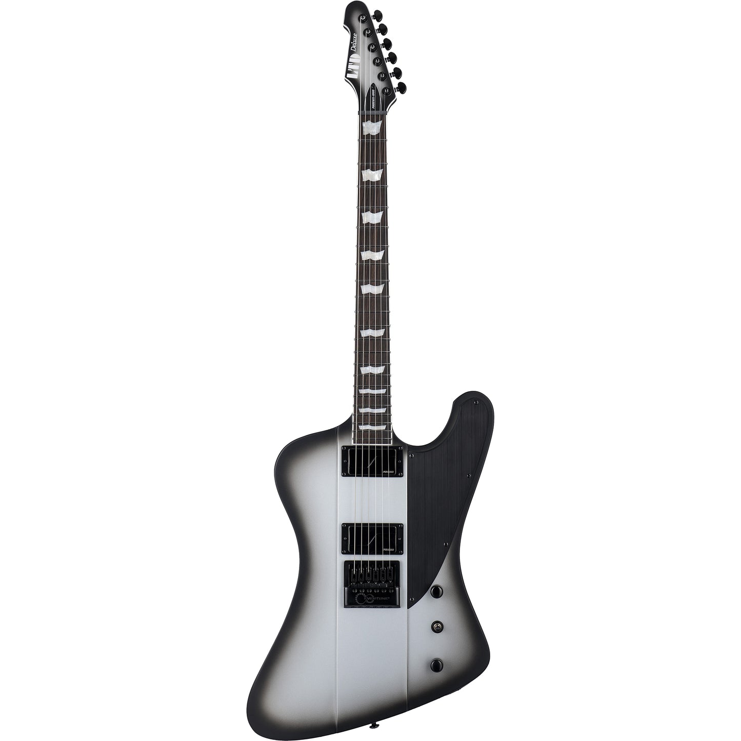 ESP LTD Phoenix-1000 Evertune Electric Guitar, Silver Sunburst Satin