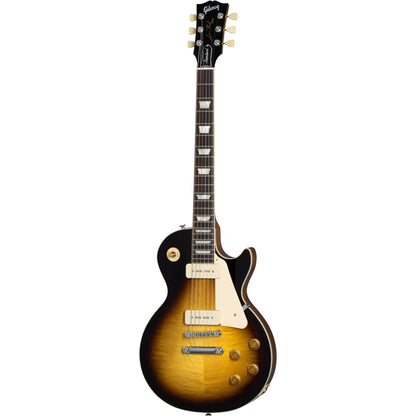 gibson les paul standard tobacco sunburst 50's Double Trouble aluminum stop bar tailpiece Les Paul Standard 50s Double