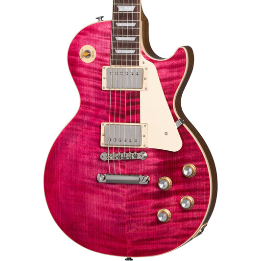 Gibson Les Paul Standard 60s Figured Top Electric Guitar - Translucent Fuchsia