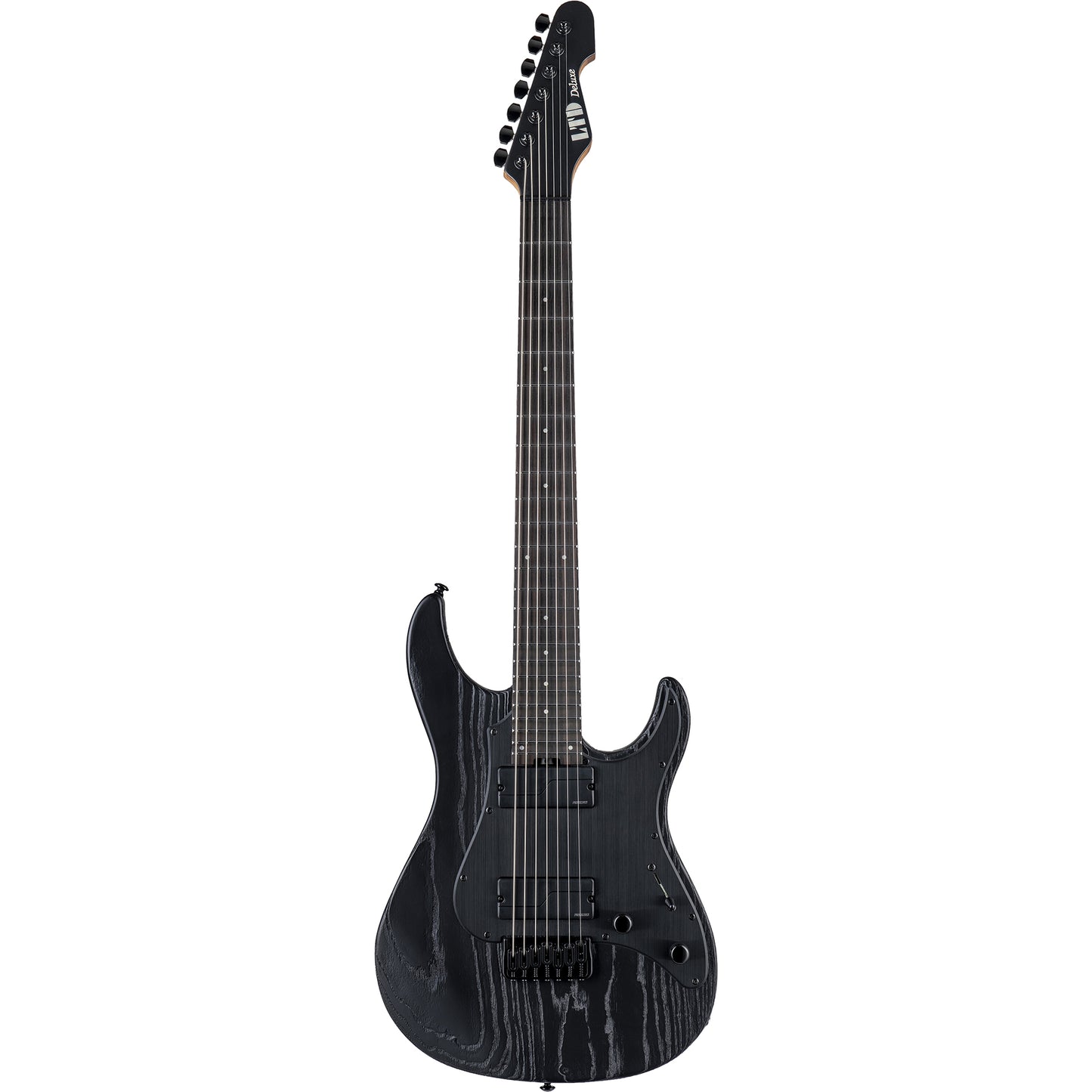ESP LTD SN-1007HT Baritone Left Handed Electric Guitar, Black Blast