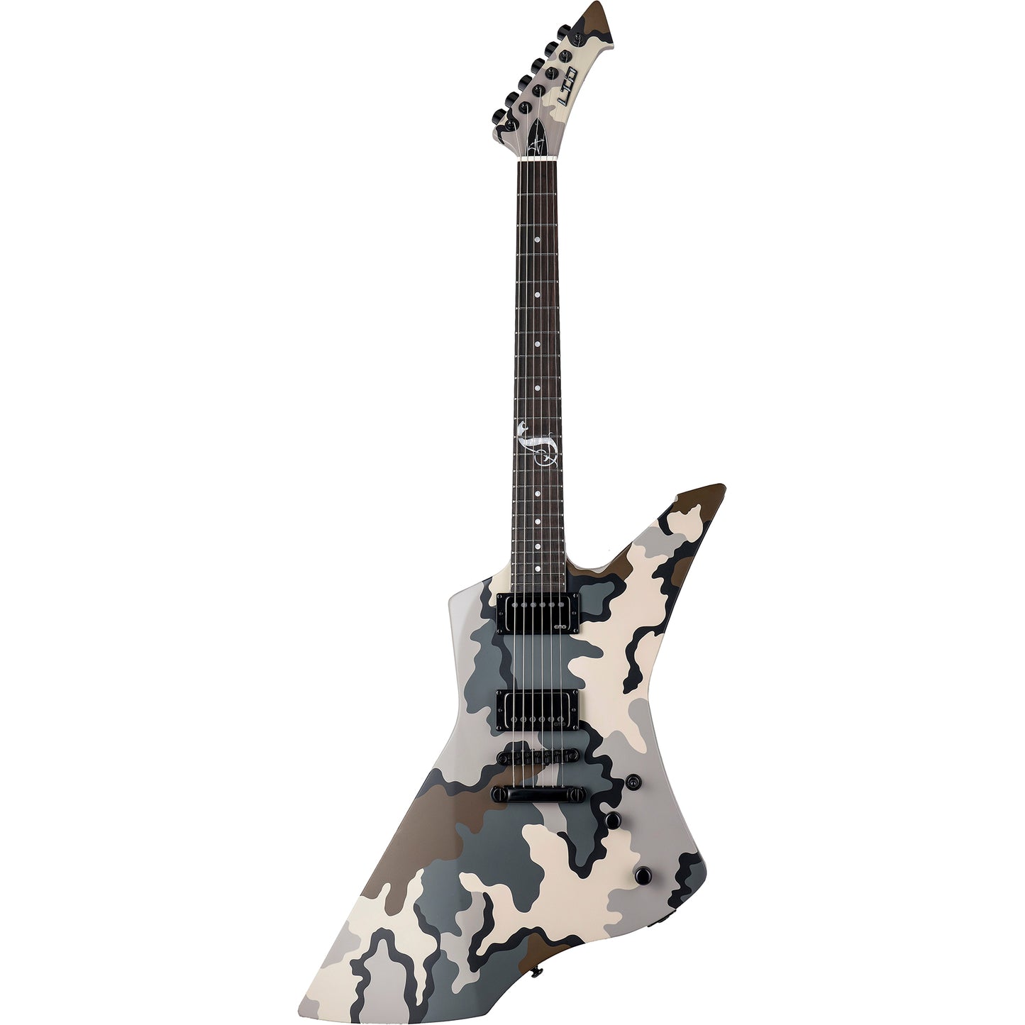 ESP LTD Snakebyte Camo James Hetfield Signature Electric Guitar, Kuiu Camo Satin