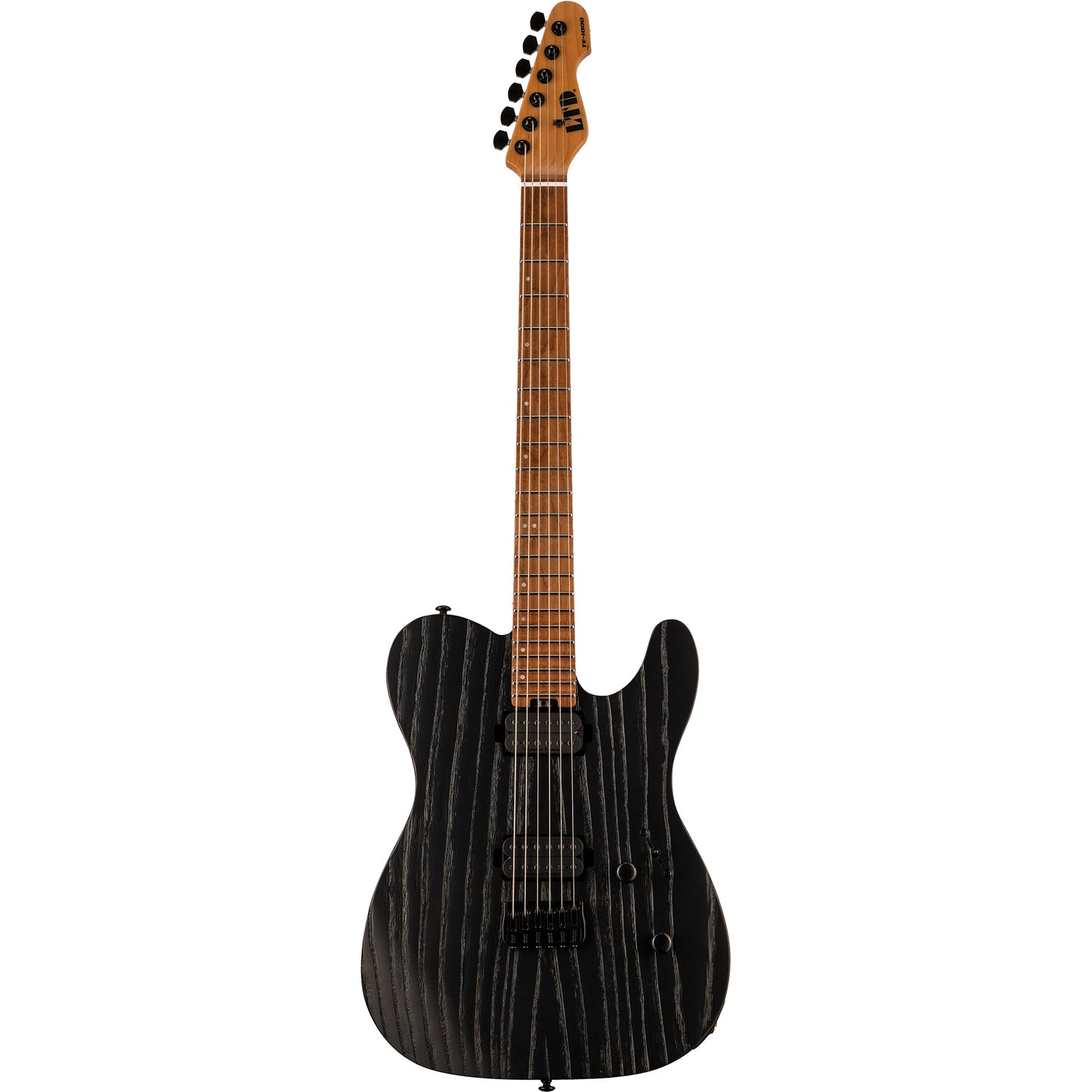 ESP LTD TE-1000 Deluxe Electric Guitar, Black Blast