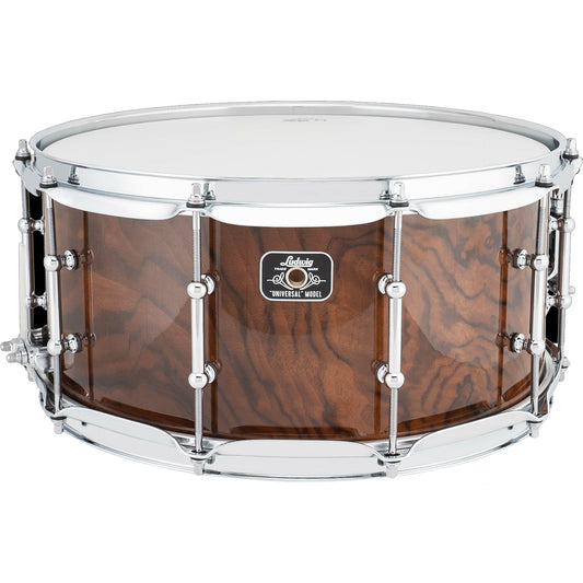 Ludwig Universal Model 6.5x14 Snare Drum - Walnut