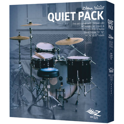 Zildjian L80 Series LV468RH Quiet Pack Cymbal Box Set