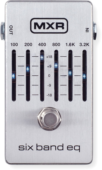 graphic eq pedal MXR M109S Six Band EQ Pedal
