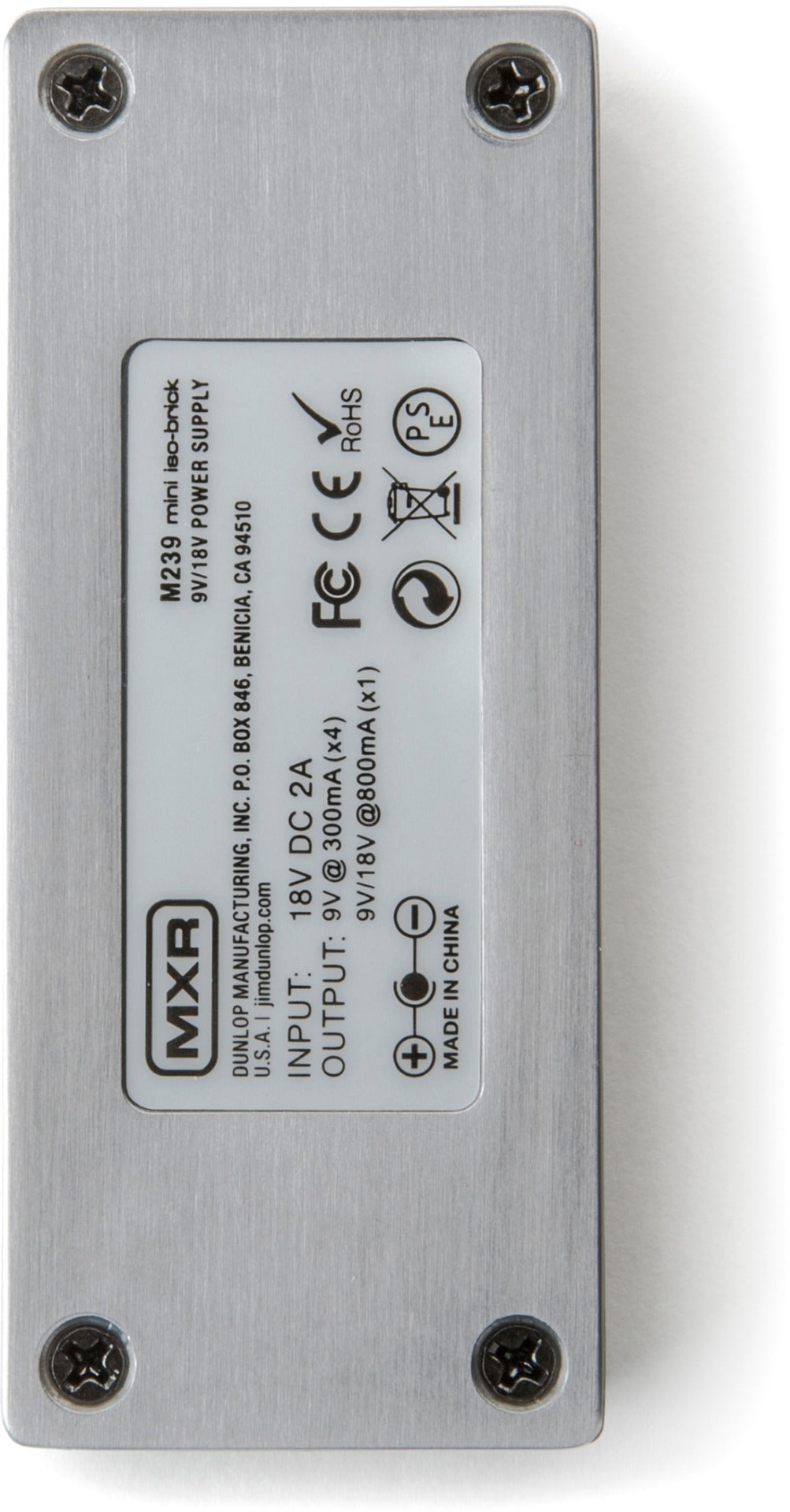MXR Mini ISO Brick M239 Power Supply