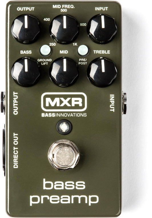 MXR Bass Preamp M81 Effects Pedal