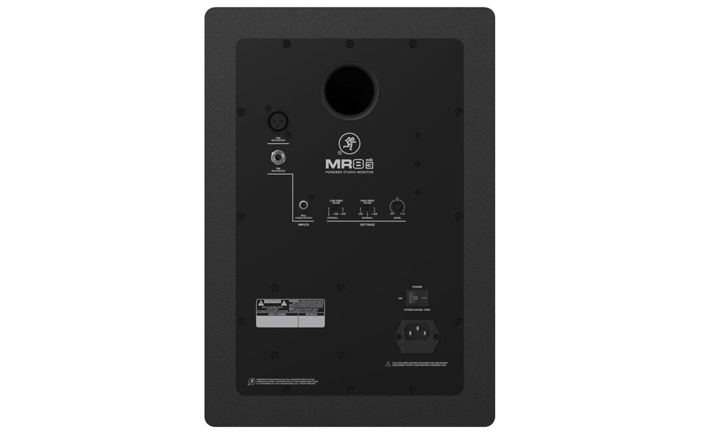 Mackie MR8MK3 8" Powered Studio Monitor Each (2041892-00)