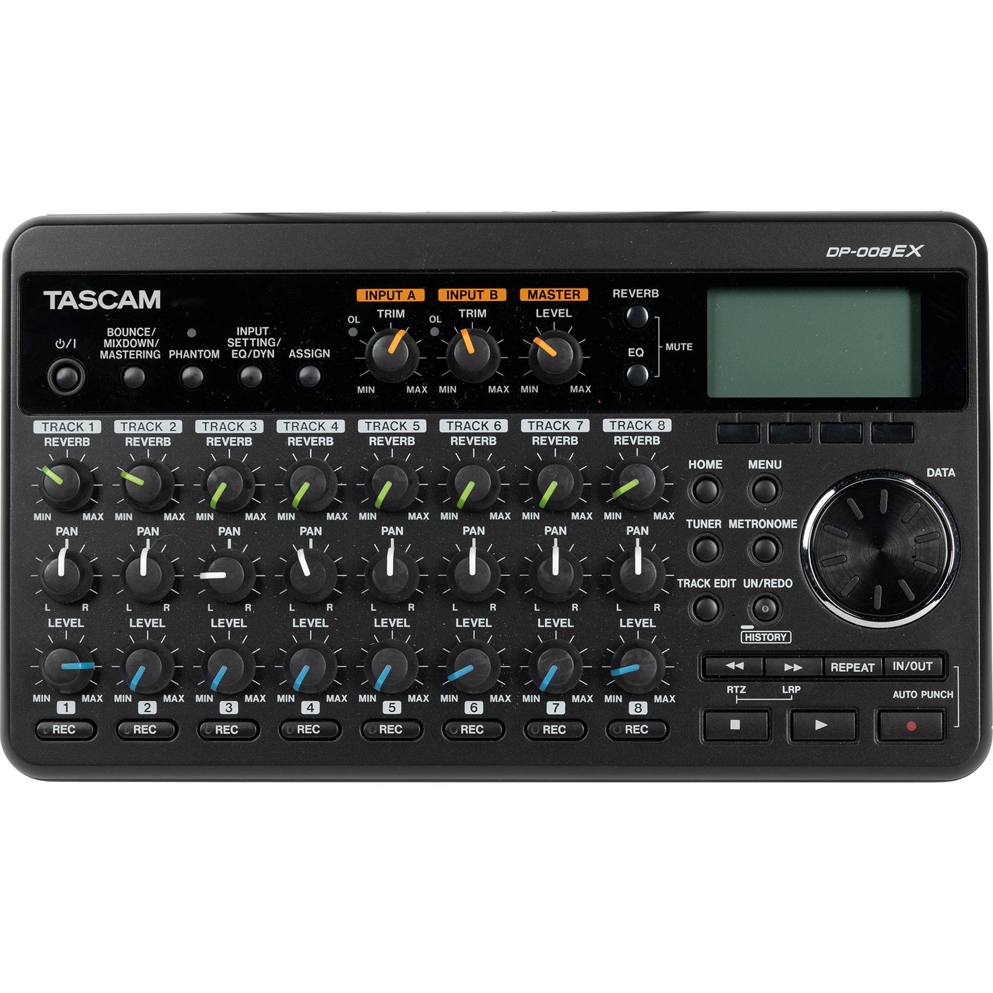 Tascam DP-008EX 8-Track Digital Pocketstudio Multi-Track Audio Recorder
