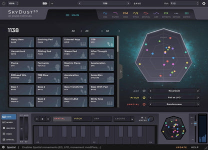 Sound Particles SkyDust Stereo & Binaural Synth