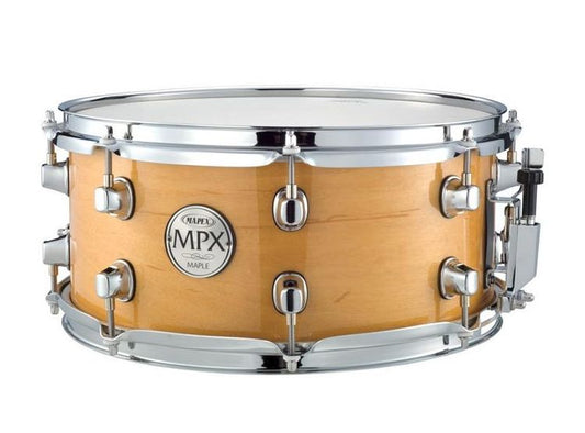 Mapex MPX Series 6X13 Maple Shell Snare Drum Natural Finish
