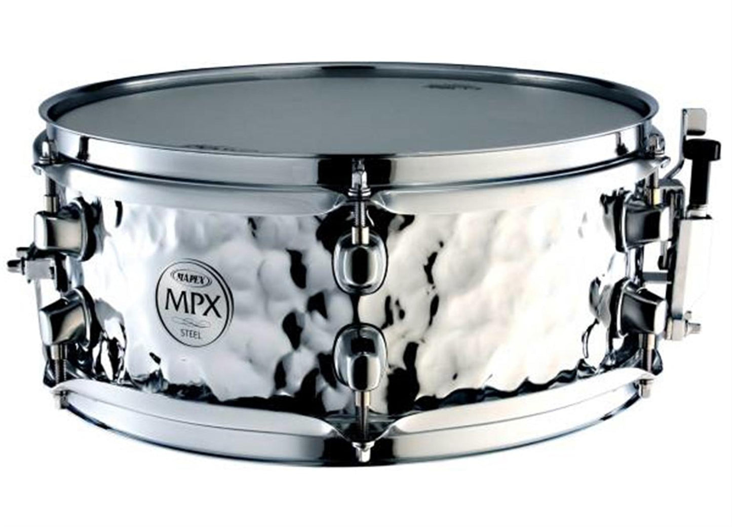 Mapex MPX 12x5 Hammered Steel Snare Drum