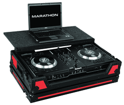 Marathon MA-NS7WLTBLKRED Red-Black Series SRS Case for NS7 Serato