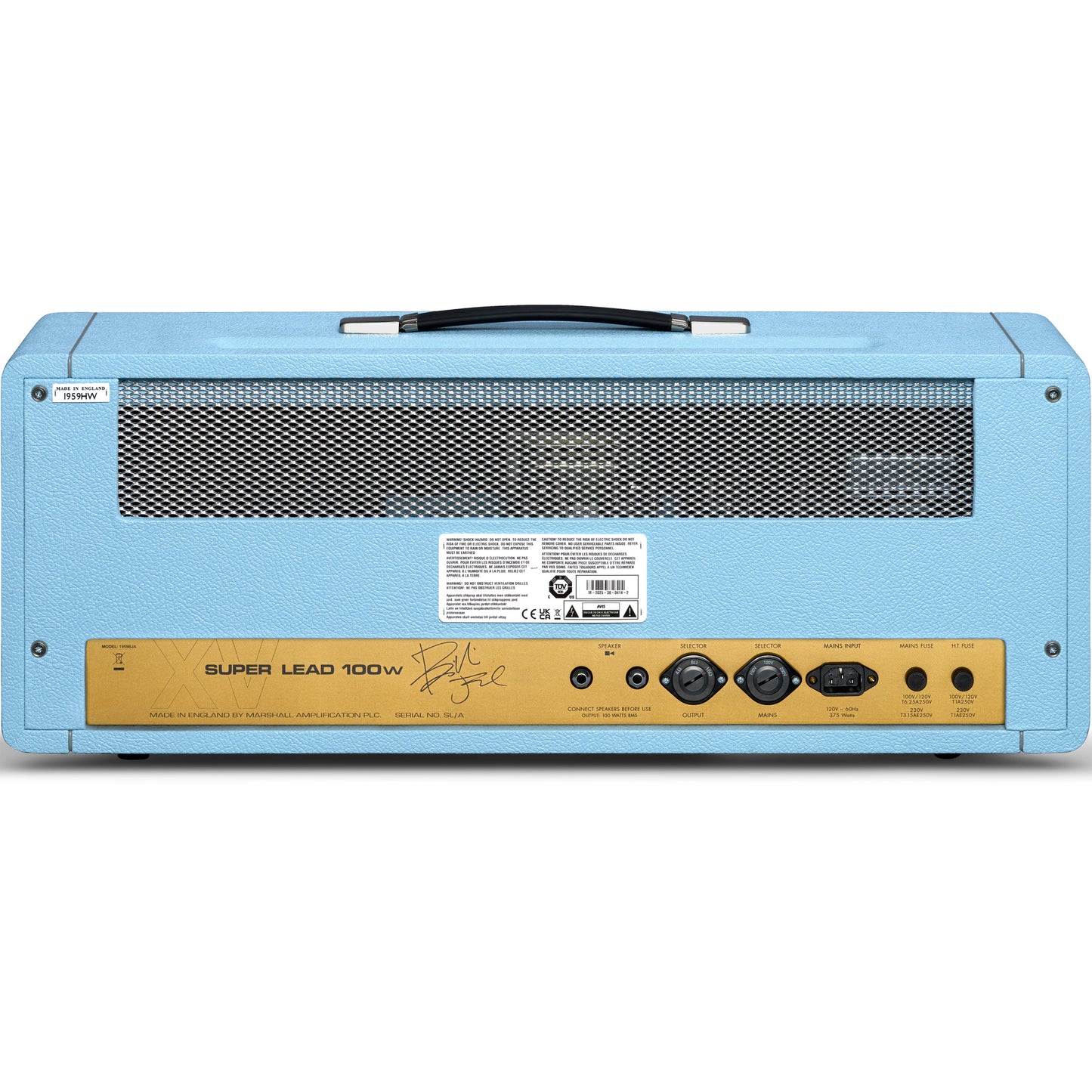 Marshall 1959BJA Billie Joe Armstrong Signature Amp Head