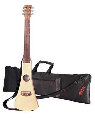 Martin Backpacker Travel Steel String Acoustic Guitar with Strap and Bag