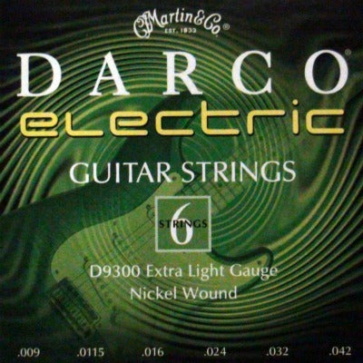 Martin Darco D9300 Electric Guitar Strings Light Gauge