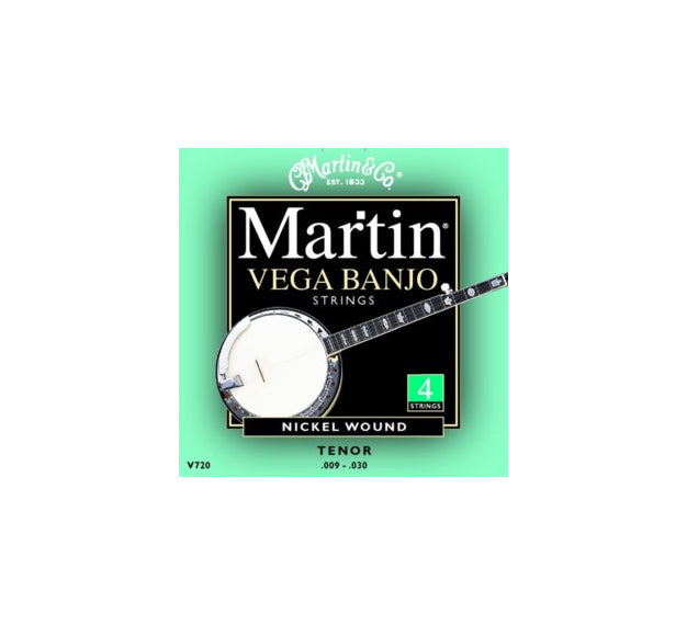 Martin V720 Vega 4 String Tenor Banjo Strings