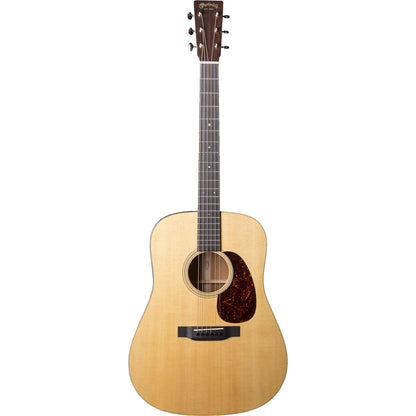 Martin D-18 Standard Series Dreadnought Acoustic Guitar, Natural with Case