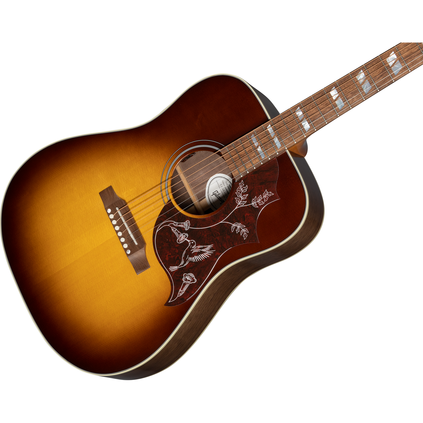 Gibson Hummingbird Studio Walnut Acoustic Guitar, Satin Walnut Burst