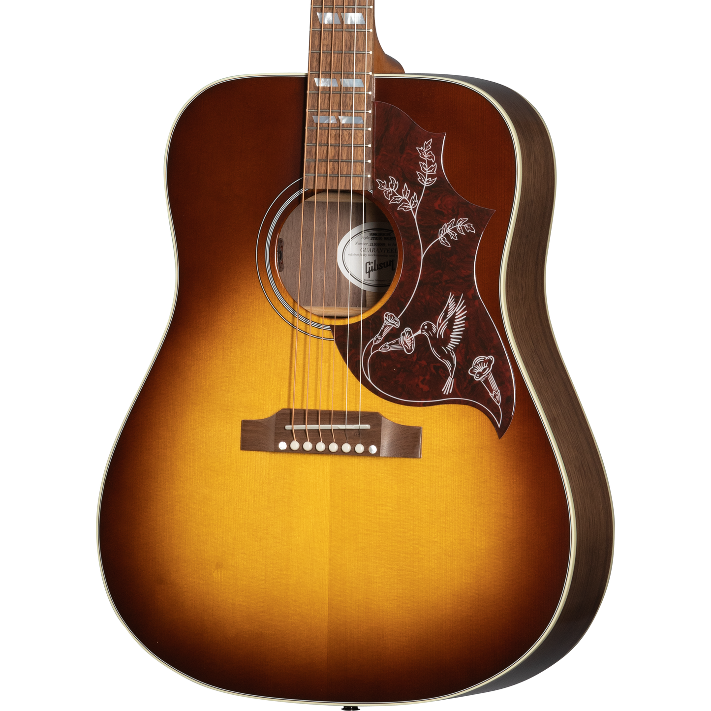 Gibson Hummingbird Studio Walnut Acoustic Guitar, Satin Walnut Burst