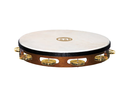 Meinl TAH1BAB 10” Headed Single Row Brass Jingle Tambourine