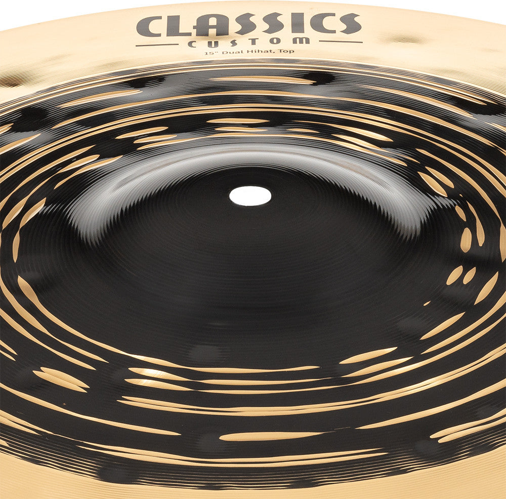 Meinl 15” Classics Custom Dual Hi-Hat Cymbals