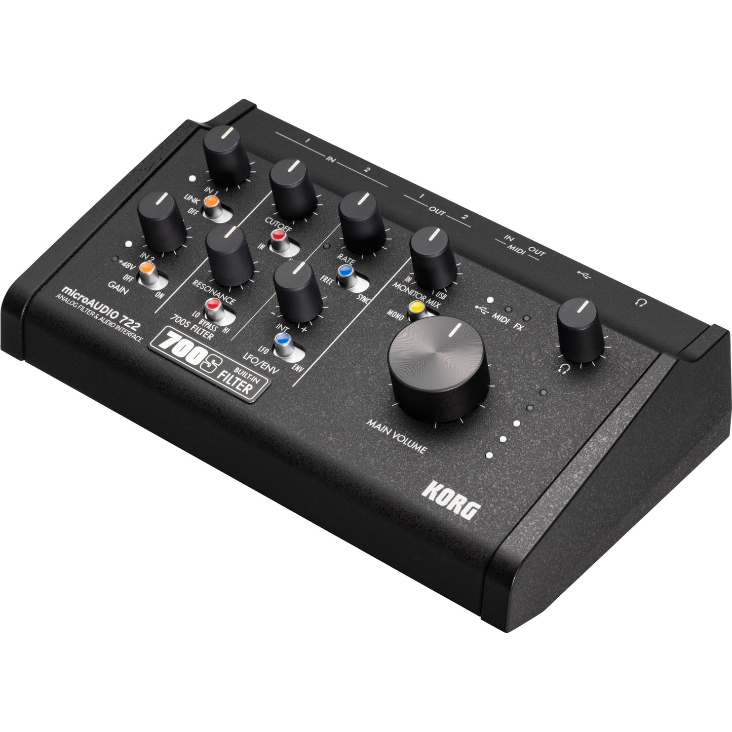 Korg MicroAudio722 Audio Interface w/ Analog Filter