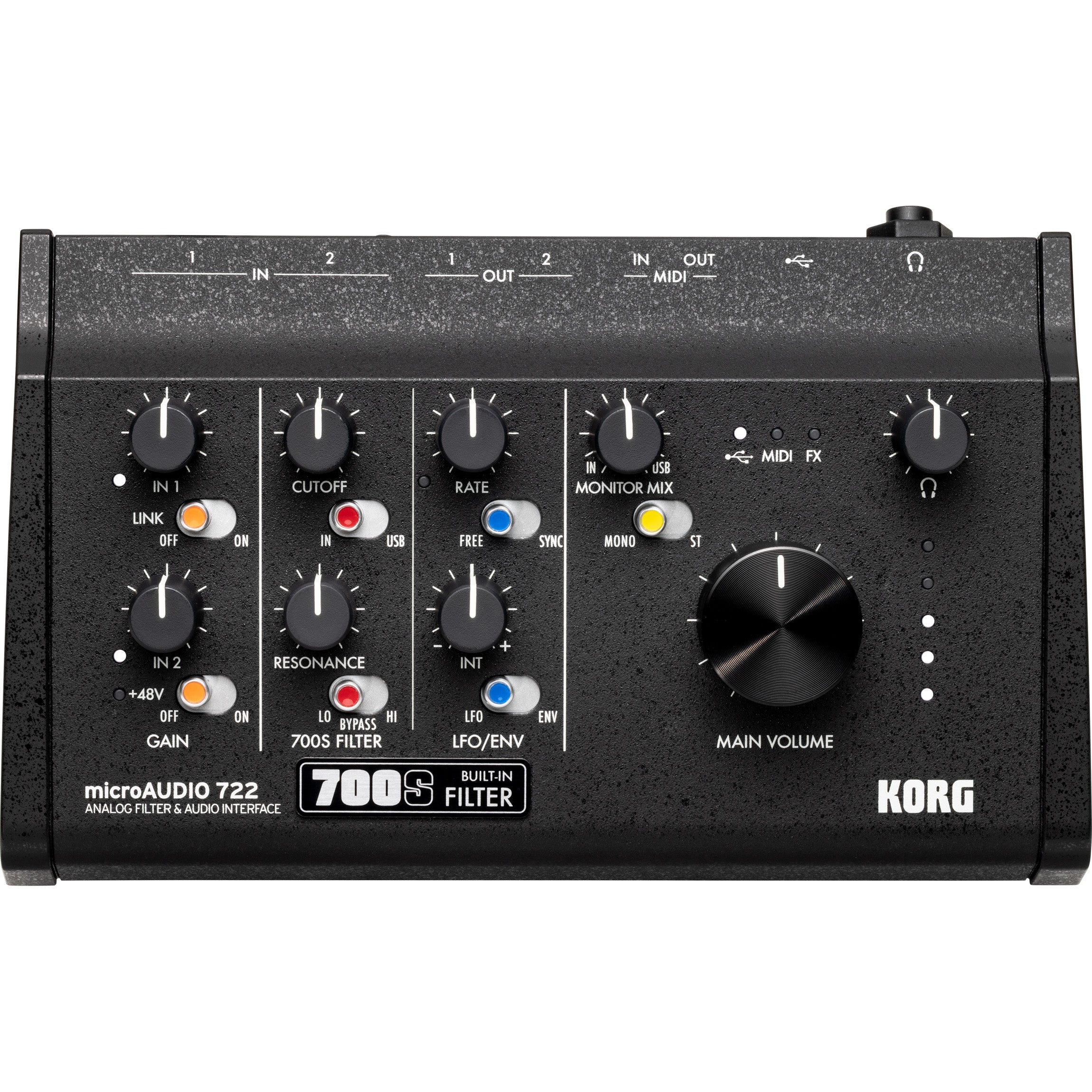 Korg MicroAudio722 Audio Interface w/ Analog Filter – Alto Music