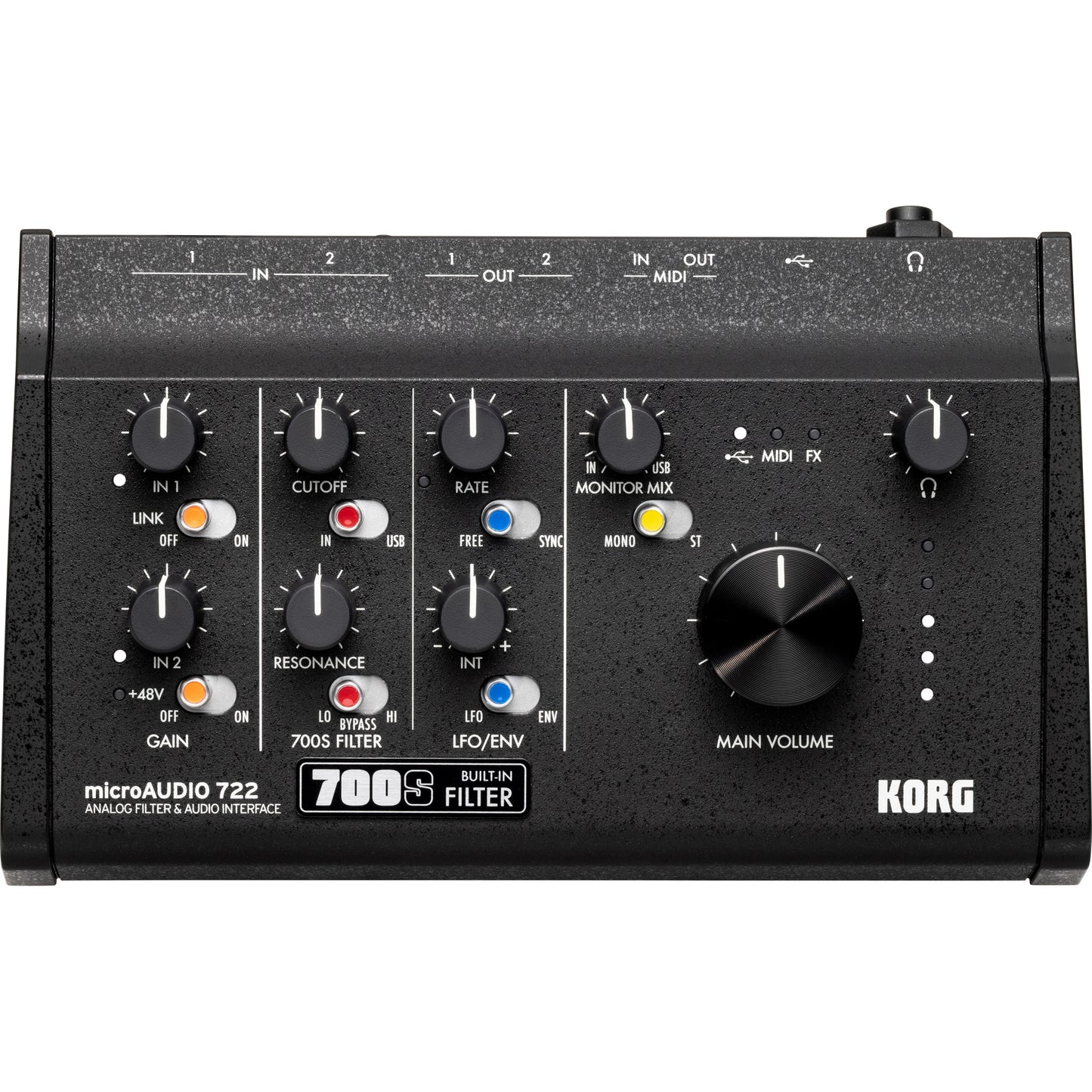 Korg MicroAudio722 Audio Interface w/ Analog Filter