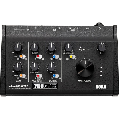 Korg MicroAudio722 Audio Interface w/ Analog Filter
