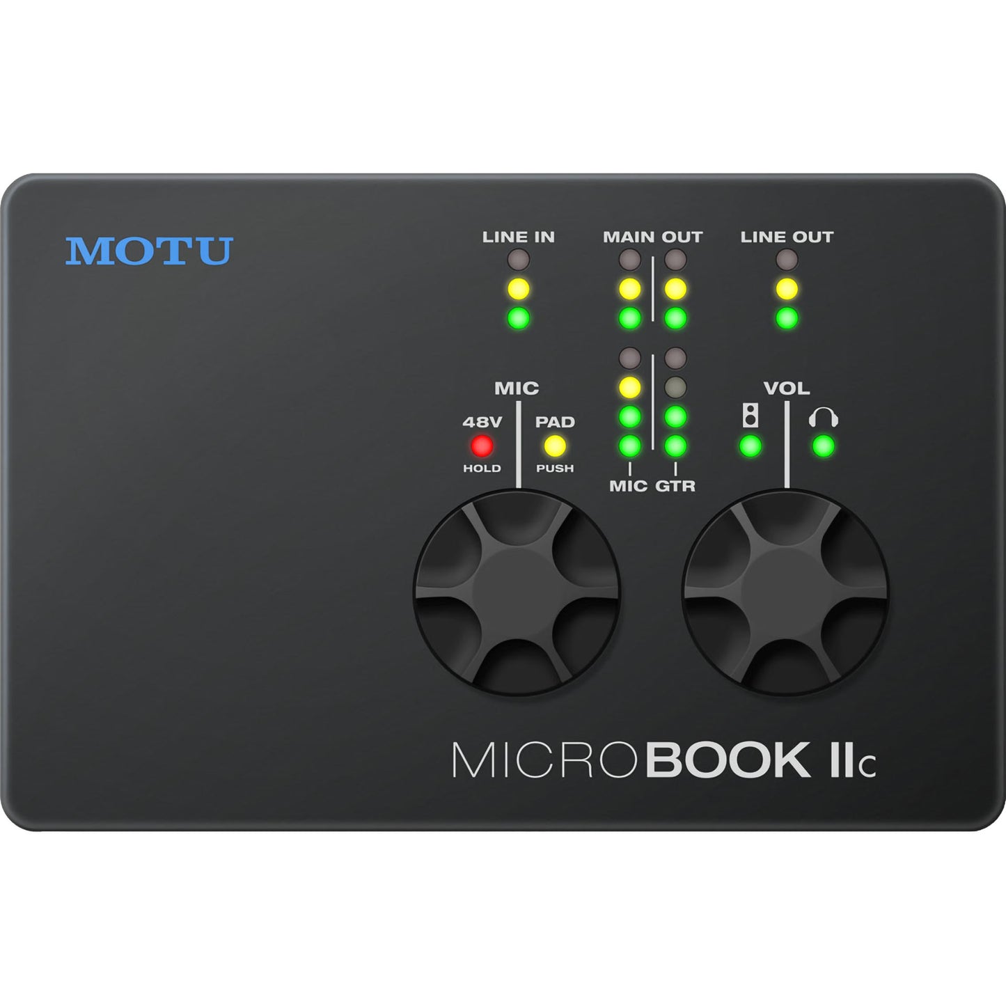 MOTU Microbook IIc Personal 4x2 Recording Interface PC and Mac Compatible