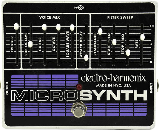 Electro Harmonix Microsynth Analog Effects Pedal