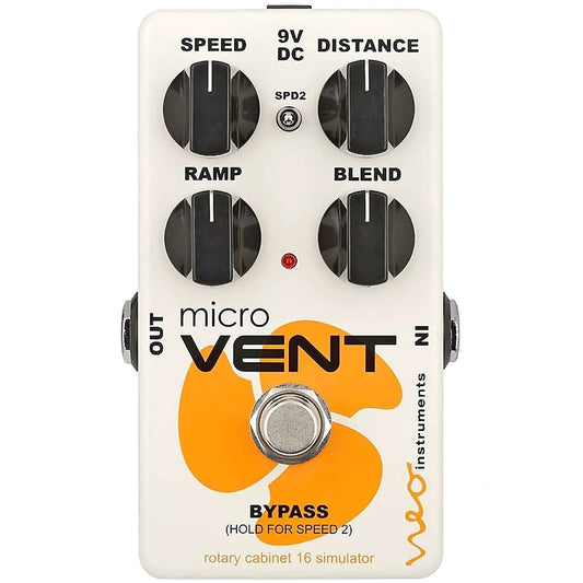 Neo Instruments Micro Vent 16 Vibratone Pedal in White