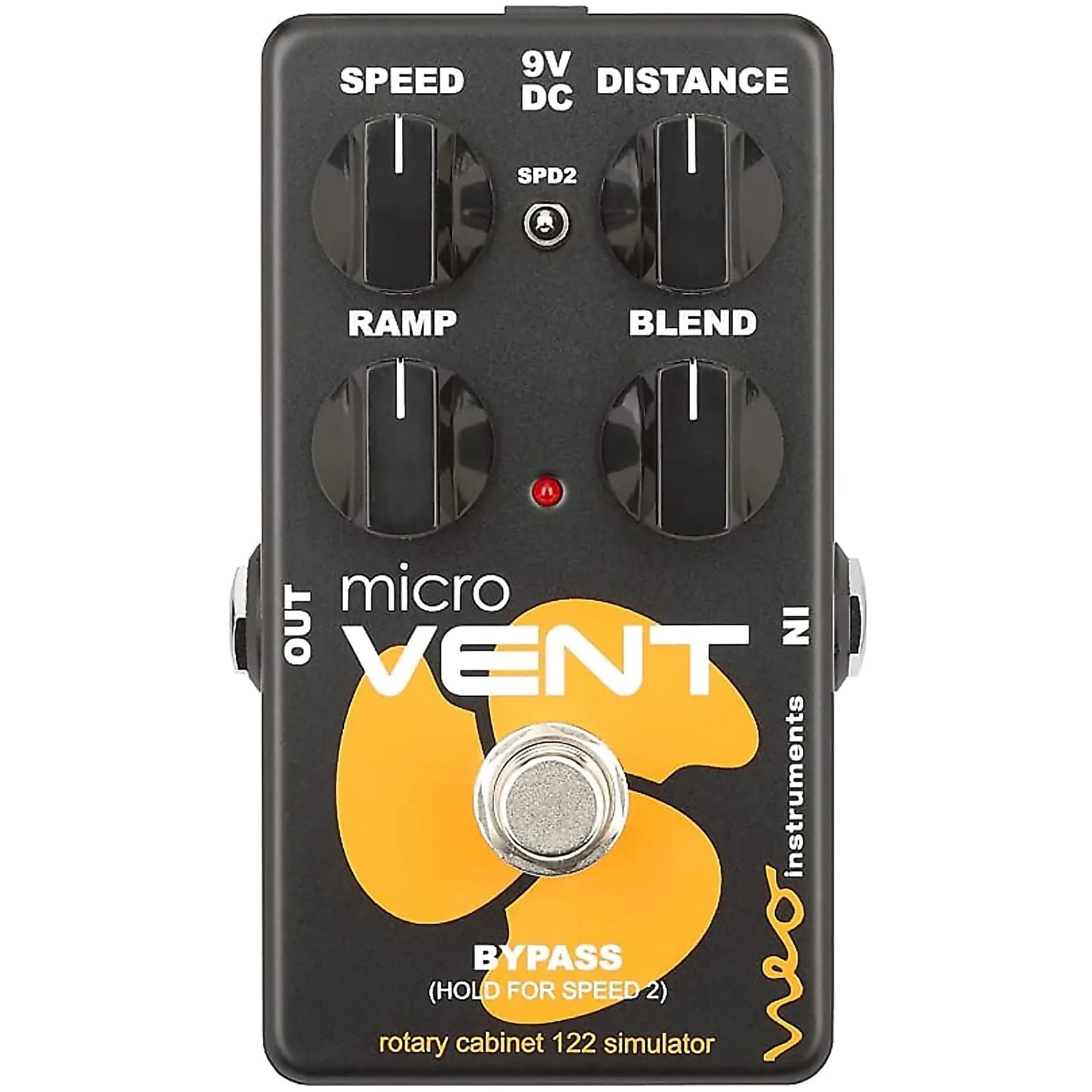 Neo Instruments Micro Vent 122 Leslie Simulator Pedal, Black – Alto Music