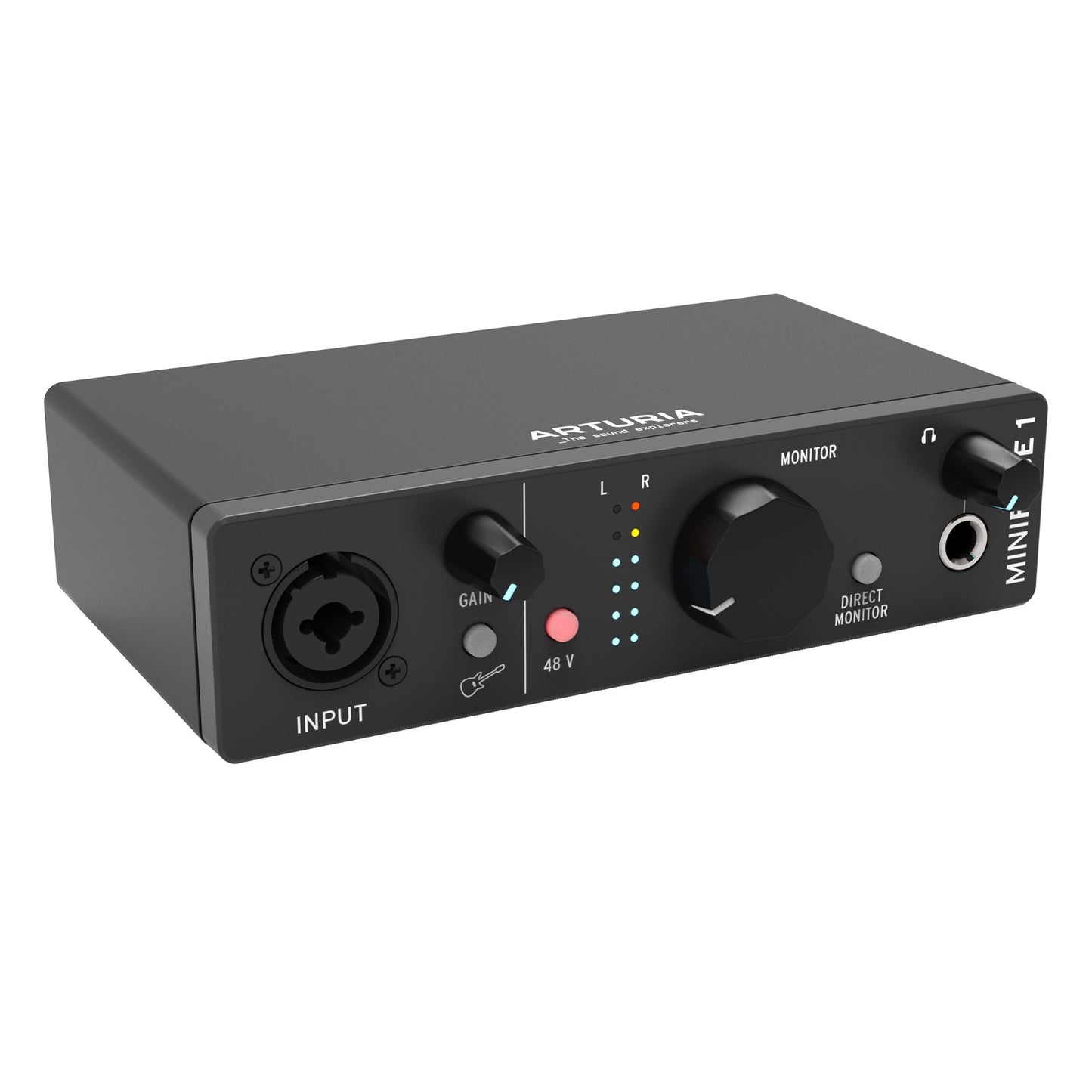 Arturia MiniFuse 1 Black USB-C Audio Interface
