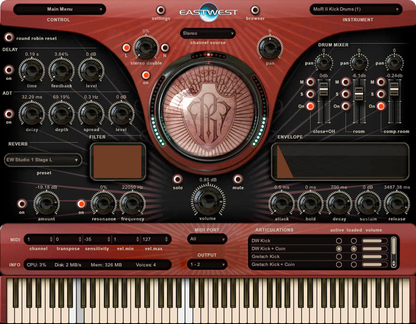 EastWest Ministry Of Rock 2 Virtual Instrument