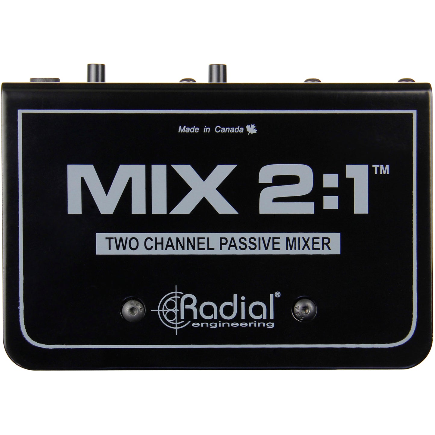 Radial MIX2:1 Two-Channel Stereo to Mono Mixer