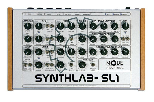 Mode Machines SL-1 Synthlab Analog Desktop Synthesizer with MIDI