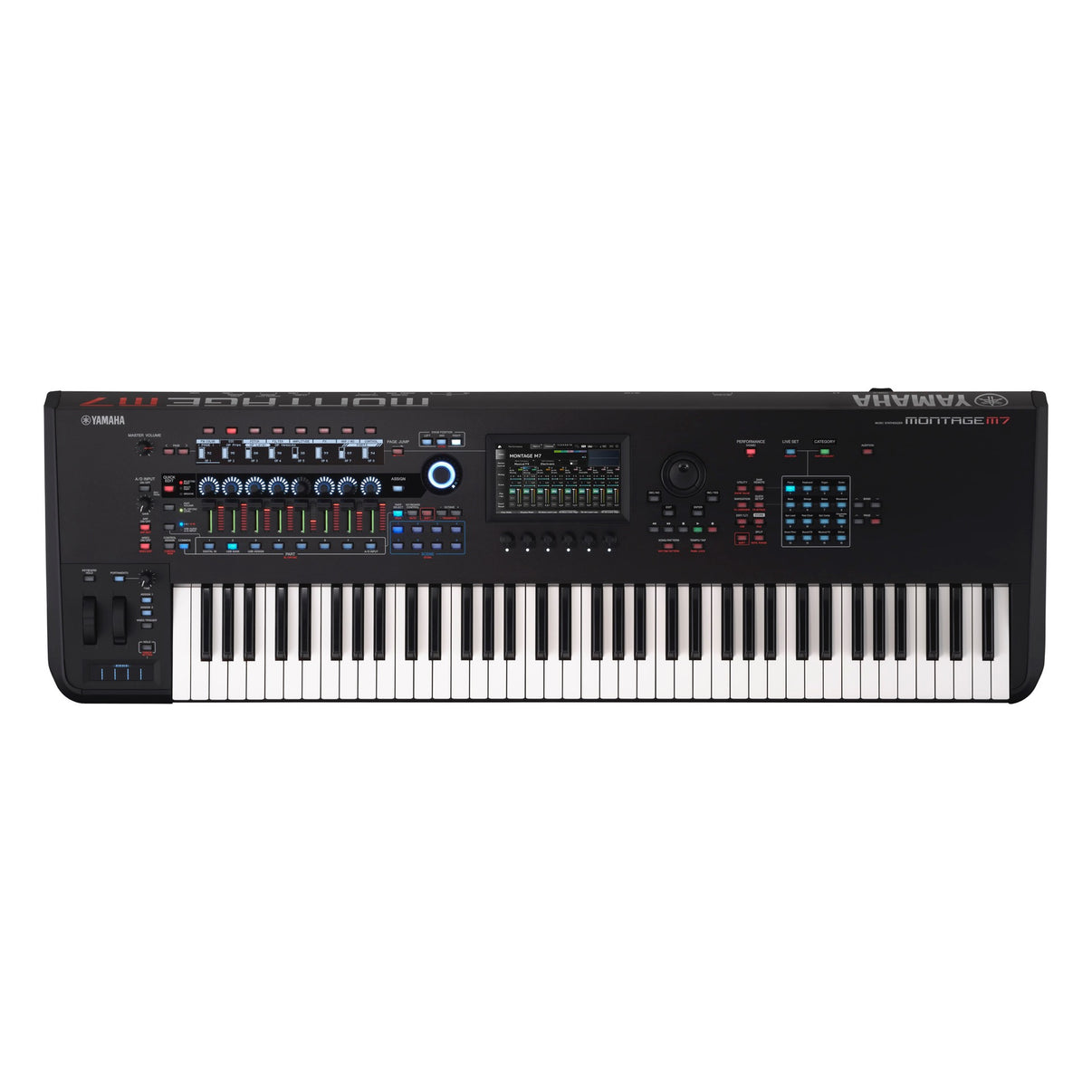 Yamaha Montage M7 2nd Gen 76-key flagship Synthesizer with FSX Action ...