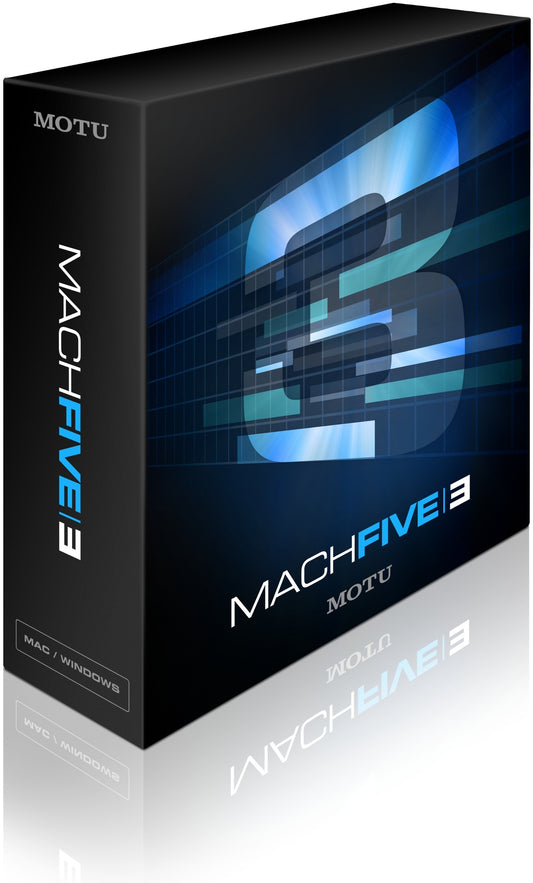 MOTU MachFive MK3 Creative Universal Sampler