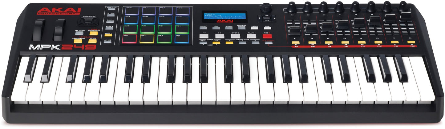 Akai Professional MPK249 49-Key MIDI Controller with Semi Weighted Keys
