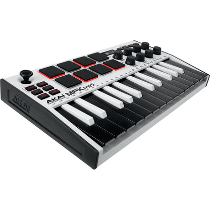 Akai Professional MPK Mini MKIII 25-key Keyboard Controller - S.E. White