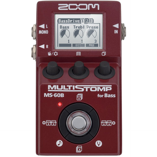 Zoom MS-60B Multi-Stomp Bass Pedal (ZMS-60B)