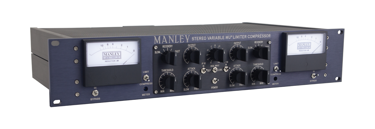 Manley Labs Stereo Variable MU Limiter and Compressor with T-Bar Mod Option