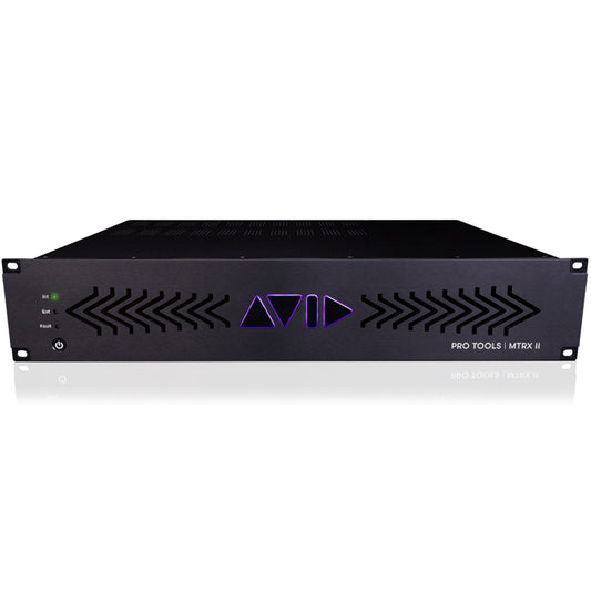 Avid MTRX II Base Unit with Digilink, Dante 256 and SPQ